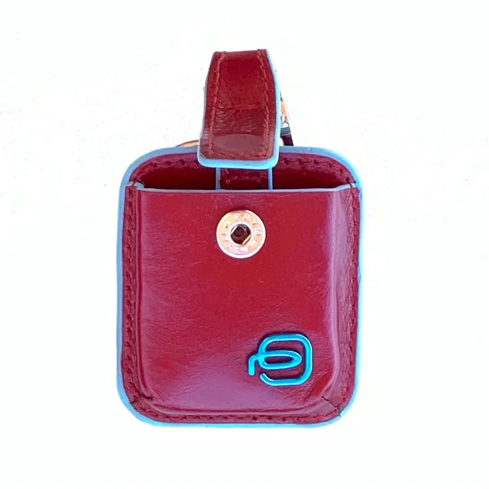 Piquadro Red and Blue Key Fob